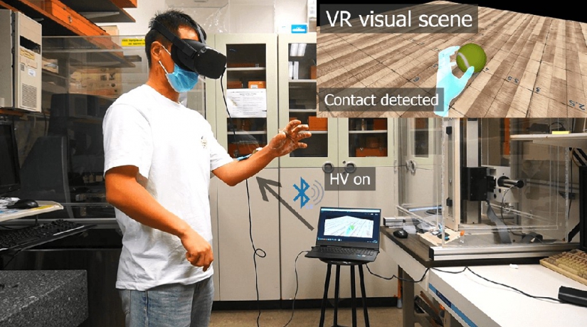 Ученые создали «VR-кожу» с помощью которой можно прикоснуться к объектам в виртуальной реальности