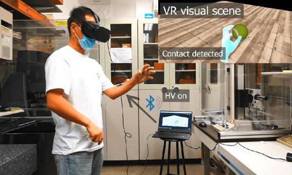Ученые создали «VR-кожу» с помощью которой можно прикоснуться к объектам в виртуальной реальности