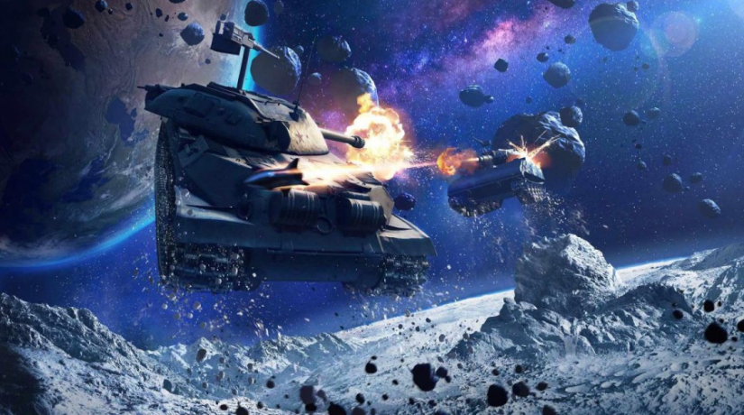 Игроки World of Tanks Blitz могут выиграть участок на Луне